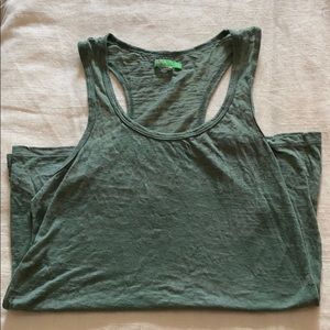 SUPER SOFT Heathered green BDG tank
